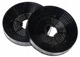 Gartraukio AMICA HANSA aktyvintos anglies filtras, 2,4 cm, 16 cm, Turinio vienetai: 2 orig. Gartraukių filtrai varikliai ir kt dalys