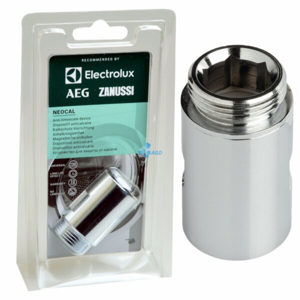 Magnetinis antikalkinis vandens filtras skalbyklėms, indaplovėms, ARISTON, INDESIT, WHIRLPOOL, AEG, ELECTROLUX, ZANUSSI, SAMSUNG, BEKO, BLOMBERG, HANSA, MIELE, UNIVERSALUS, 3/4 (F) x3/4 (M), orig. - Image 2