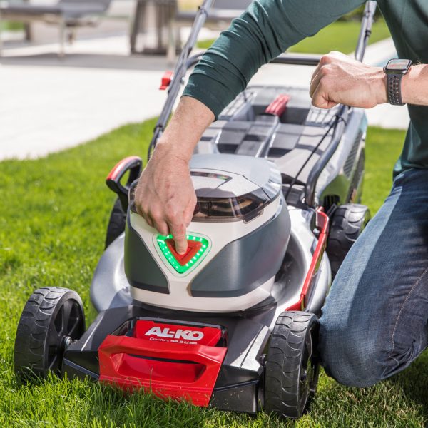 AL-KO 36 V ENERGY FLEX Akumuliatorinė vejapjovė 46.2 Li SP Comfort su 2 Baterija ir įkrovikliu - Image 7