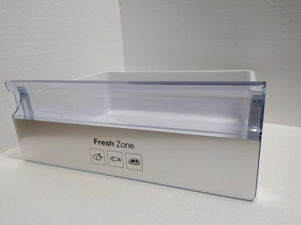 Šaldytuvo SAMSUNG viršutinis  vaisių ir daržovių stalčius „Fresh Zone”,1vnt, orig. Buitinių šaldytuvų laikikliai, stalčiai, lentynos ir kitos plastmasinės detalės