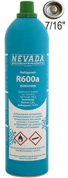 Šaldymo reagentas (izobutano dujos) R600a, 420g., NEVADA Šaldymo agentai ir tepalai