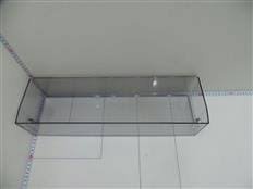 Šaldytuvo SAMSUNG apatinė durų lentynėlė,orig. 465X140X100 mm Buitinių šaldytuvų laikikliai, stalčiai, lentynos ir kitos plastmasinės detalės