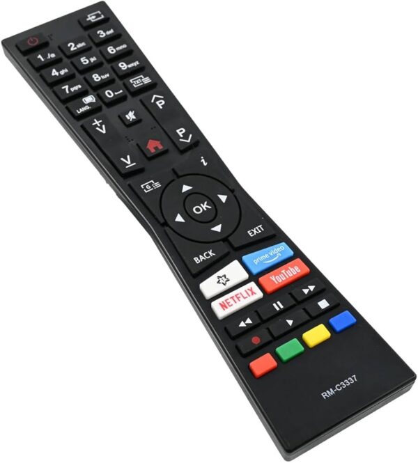Televizoriaus VESTEL,JVC pultelis. R/C A2 43100P R/C A2 43100P JVC RM-C3337 BLACK ROHS,orig.
