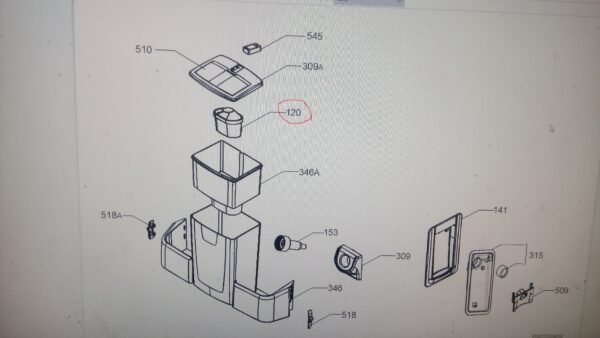 Šaldytuvo ELECTROLUX / AEG vandens BRITA filtrai,alternatva ,4vnt - Image 4