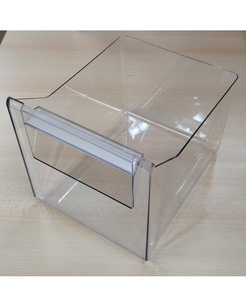 Šaldytuvo ELECTROLUX / AEG daržovių stalčius,1vnt,CRISPER,NEUTRAL,296,222X2,orig. Buitinių šaldytuvų laikikliai, stalčiai, lentynos ir kitos plastmasinės detalės