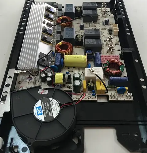 Indukcinės kaitlentės AEG, ELECTROLUX, ZANUSSI, IKEA valdymo modulis Viryklių kepimo skardos, grotelės, bėgeliai, el. plokštės ir kitos dalys