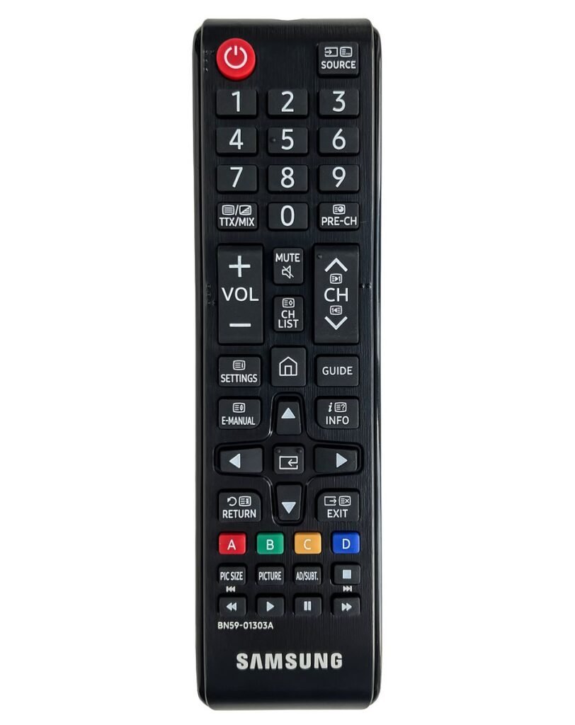 Televizoriaus SAMSUNG pultelis, REMOCON-TV;2019 TV,SAMSUNG,44KEY,3V,TM12 Televizorių , vartų oro valdymo pulteliai ir kt dalys