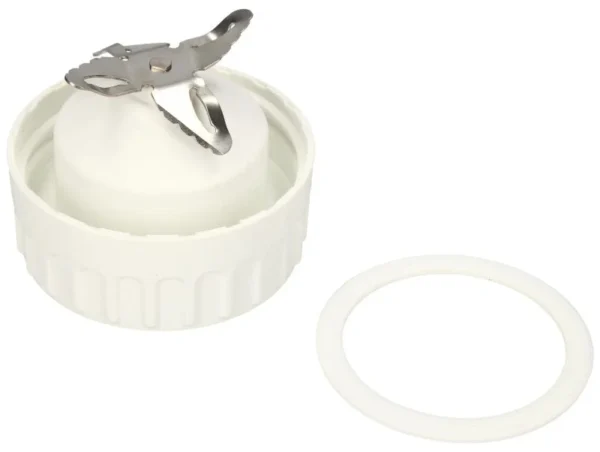 Kokteilinės (blenderio) PHILIPS peilio komplektas su tarpine, orig. CP2247/01 BLADE HOLDER ASSY(WHITE) NEW FOR GLASS JAR - Image 4