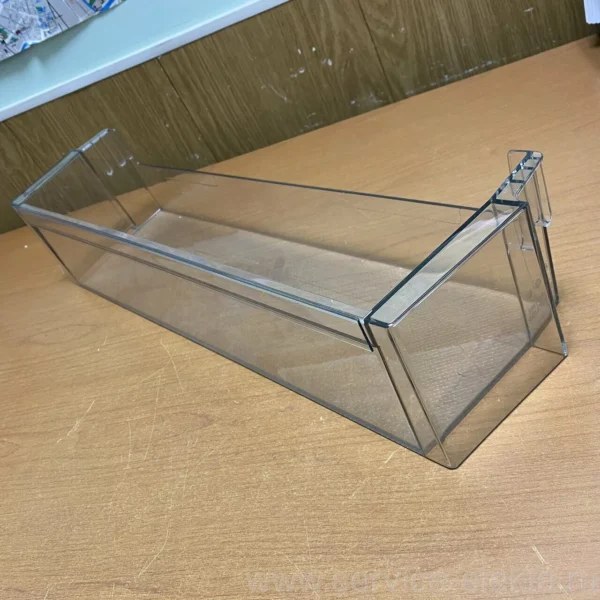 Šaldytuvo SHARP ,VESTEL apatinė durų lentynėlė.BOT.SHLF/373(TRANS-GRAY)