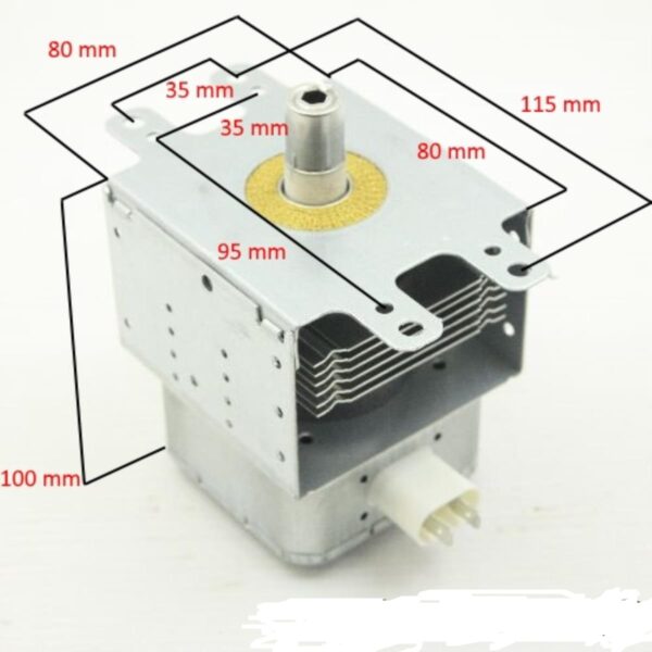 Mikrobangų krosnelės ELECTROLUX / AEG magnetronas,orig.2M303H(EX) MAGNETRON - Image 3