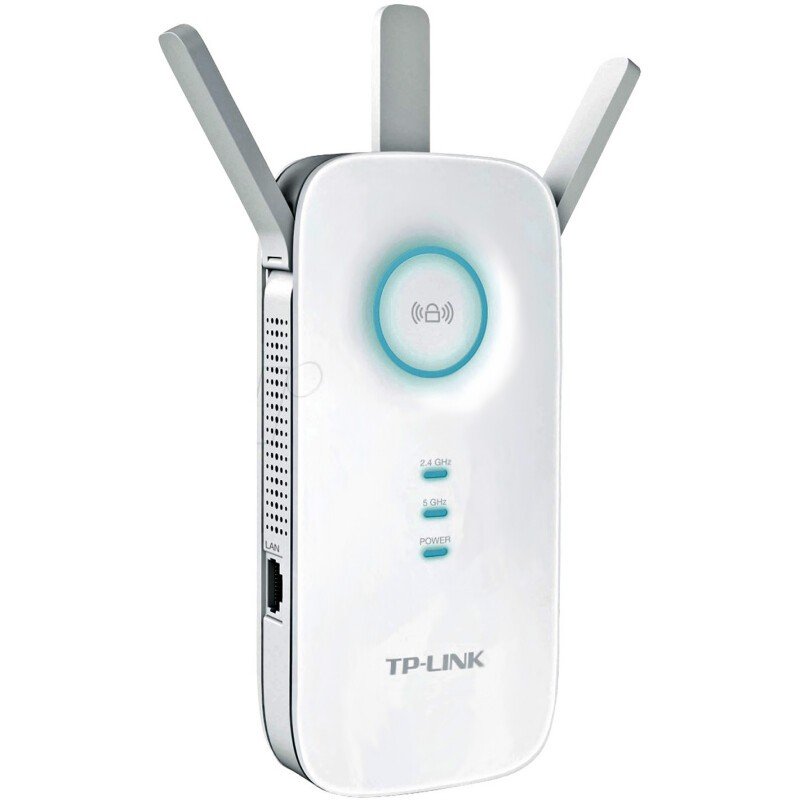 WiFi signalo stiprintuvas AC1750.AC1750 WLAN DUALBAND – REPEATER, 1750MBIT Kompiuterių, planšečių, žaidimo konsolių, echolotų (iPad, Tab) dalys Wi-Fi adapteriai