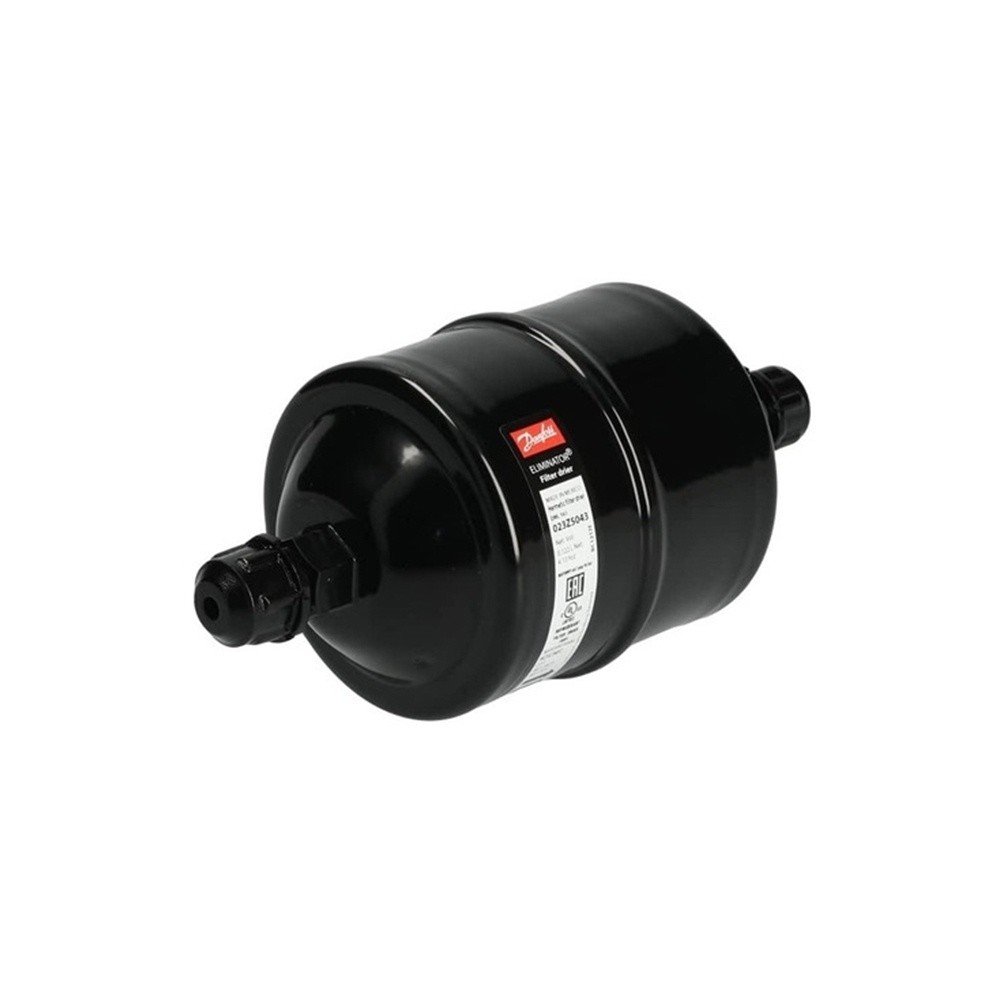 Filtras Danfoss DML 163, 023Z5043, 3/8″ SAE (10mm) Pramoninių šaldytuvų filtrai, jų veržlės