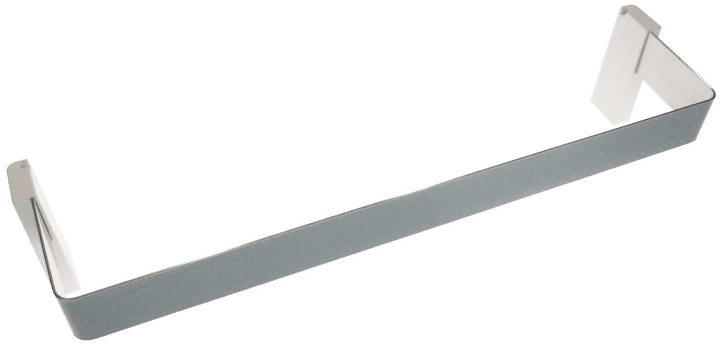 Šaldytuvo MIELE apatinės lentynėlės laikikliai komplekte,orig. Šaldytuvo MIELE apatinės lentynėlės laikikliai komplekte,orig. Buitinių šaldytuvų laikikliai, stalčiai, lentynos ir kitos plastmasinės detalės