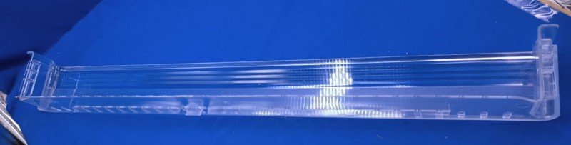 Šaldytuvo SHARP apatinė durų lentynėlė,670X75X75 mm,orig. Buitinių šaldytuvų laikikliai, stalčiai, lentynos ir kitos plastmasinės detalės