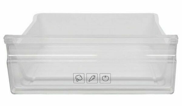 Šaldytuvo SAMSUNG apatinis daržovių stalčius.480x395xH130/175mm,orig. Buitinių šaldytuvų laikikliai, stalčiai, lentynos ir kitos plastmasinės detalės