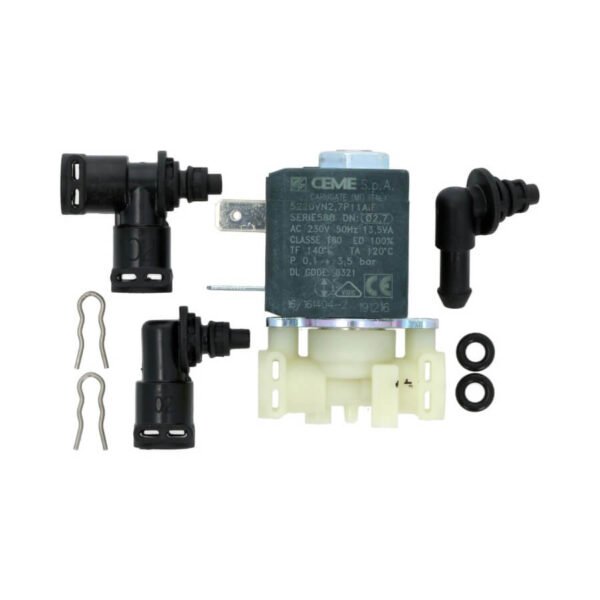 Kavos aparato DELONGHI, PHILIPS, SAECO, vožtuvas komplekte.DLS-SOLENOID VALVE (2VA)230V+ CONNECTION MCSA - Image 2