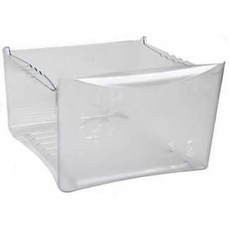 Šaldytuvo ZANUSSI, ZANKER, ROSENLEW, FAURE, šaldiklio skyriaus stalčius, vidurinis, 400x380x262mm, orig Buitinių šaldytuvų laikikliai, stalčiai, lentynos ir kitos plastmasinės detalės