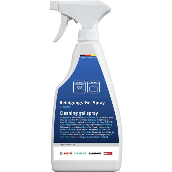 Orkaičių BOSCH/SIEMENS ir kt universali valymo priemonė,purškiamas gelis 500ml