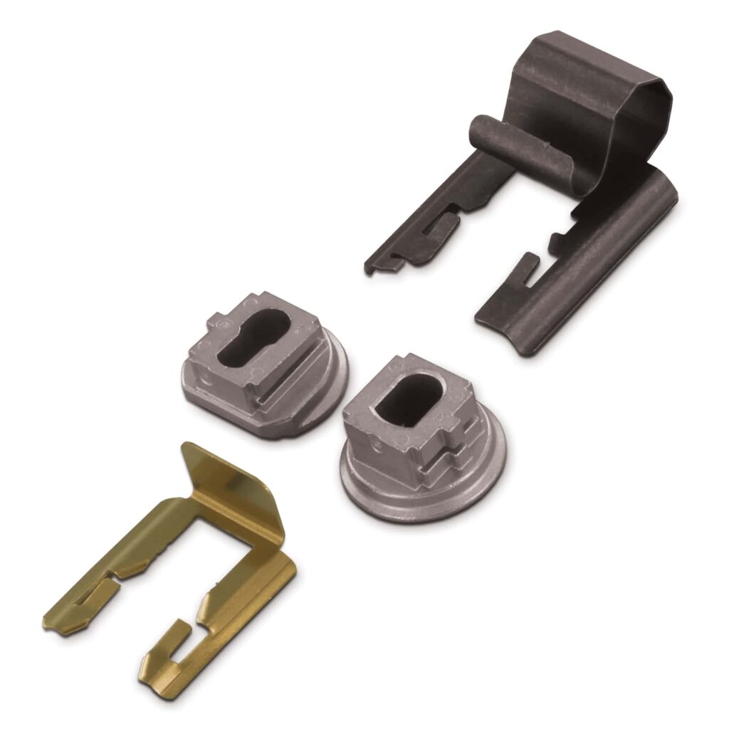 Orkaitės BOSCH/SIEMENS grotelių laikikliai,komplektas vienai pusei,orig. Indaplovės ratukai, grotelės ir laikikliai indų krepšiai