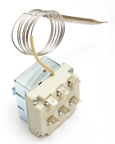 Apsauginis termostatas EMKO 340°C,16A, 400V, TC-1B31KM, 5278-0-131-2-K Elektrinių viryklių termoreguliatoriai ir termodavikliai