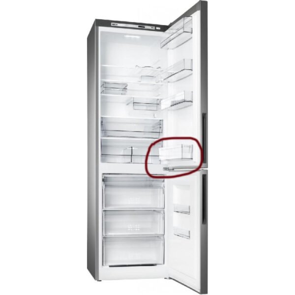 Šaldytuvo MINSK,ATLANT apatinė durų lentynėlė,480х120х100мм - Image 2