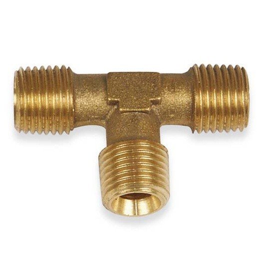 Reducing passover T – 3/8″ SAE x 3/8″ SAE x 3/8″ SAE Šaldytuvų šaldiklių automobilinės buitinės pramoninės šaldymo įrangos dalys