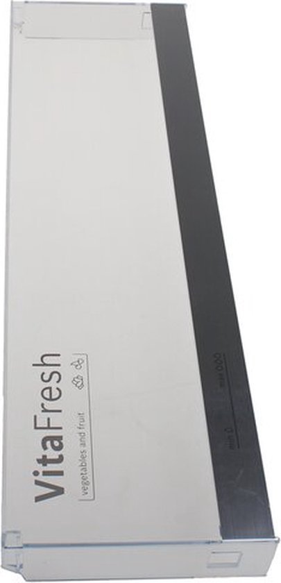 Šaldytuvo BOSCH/SIEMENS daržovių stalčiaus priekinė panelė Vita Fresh,: 550 x 163 mm,orig. Šaldytuvo BOSCH/SIEMENS daržovių stalčiaus priekinė panelė Vita Fresh,: 550 x 163 mm,orig. Buitinių šaldytuvų laikikliai, stalčiai, lentynos ir kitos plastmasinės detalės