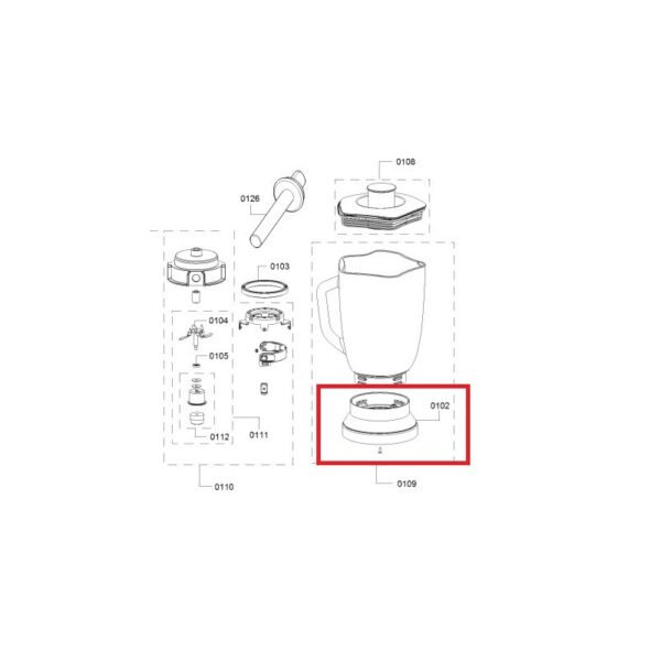 Blenderio BOSCH/SIEMENS padas - Image 2