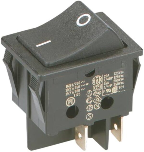 Universalus jungtukas INTERBÄR,  3652-201.22, 16A, 250V, 22x30mm, 4 kontaktai