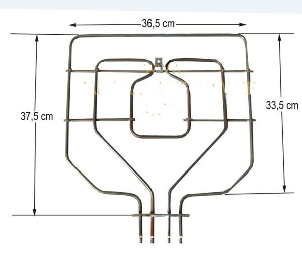 Orkaitės BOSCH/SIEMENS viršutinis kaitinimo elementas 2300w,alternatyva - Image 3