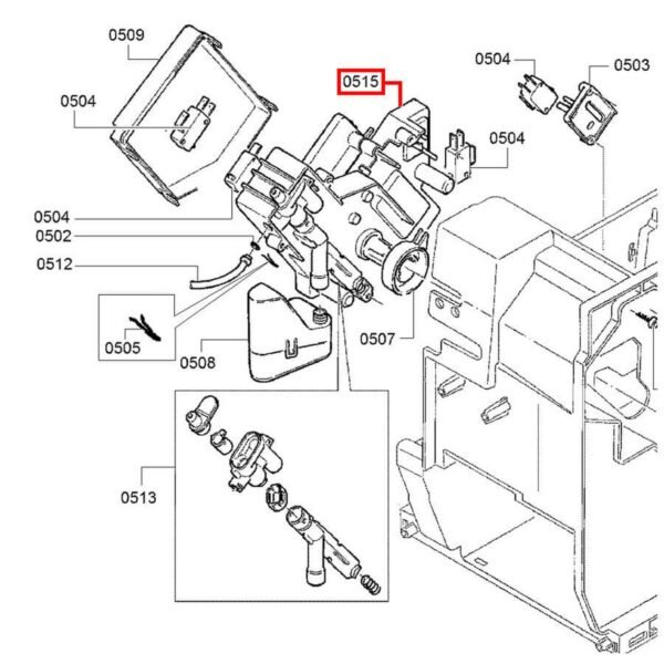 Kavos aparato BOSCH/SIEMENS reduktorius komplekte - Image 3