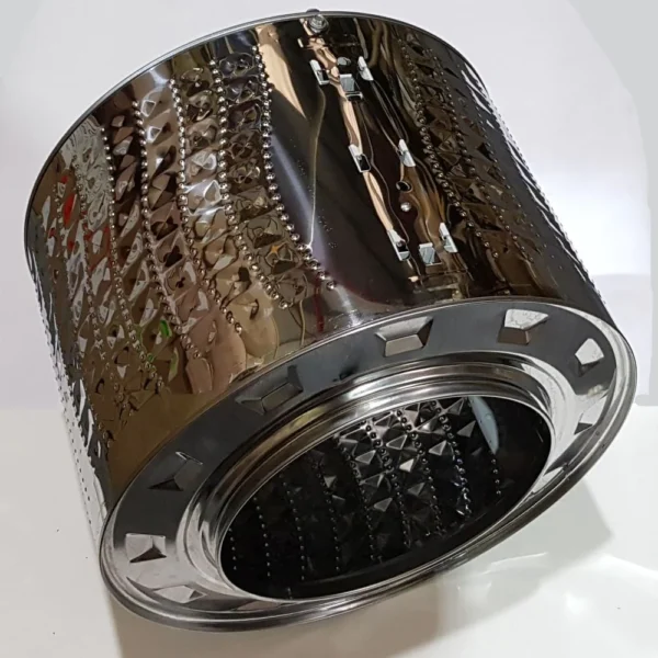Skalbimo mašinos SAMSUNG būgnas komplekte.Guoliai 6205 ir 6206  ir 35X65,55X10/12 riebokšlis (įsigyjami atskirai), ašies ilgis – 118mm - Image 2