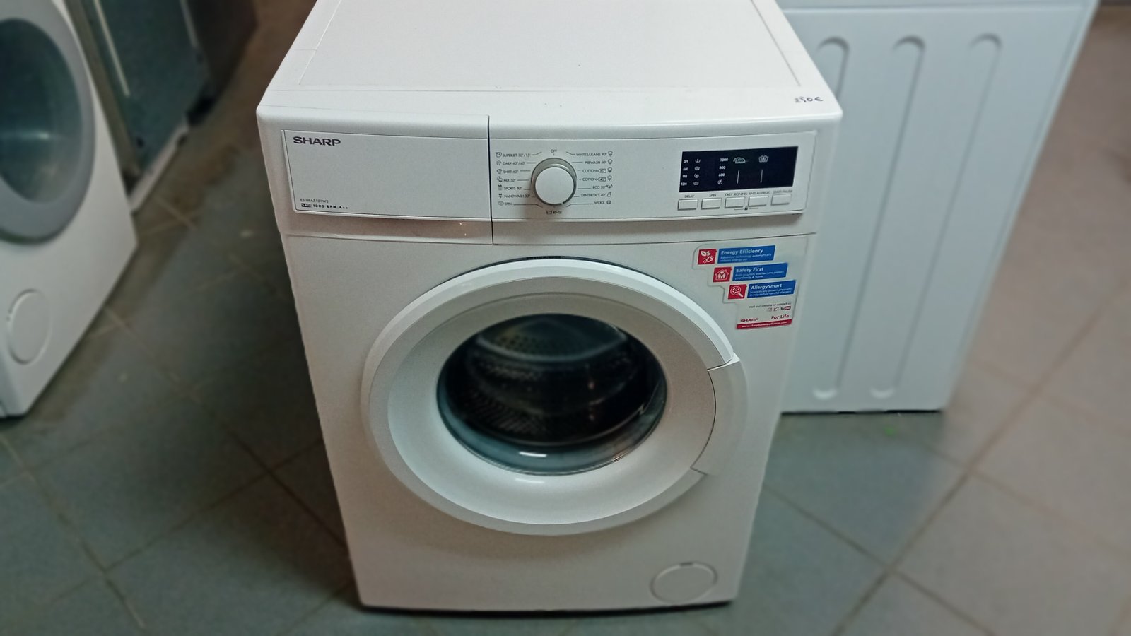 Skalbimo mašina SHARP,ES-HFA5101W2 Skalbyklės, indaplovės ir džiovyklės