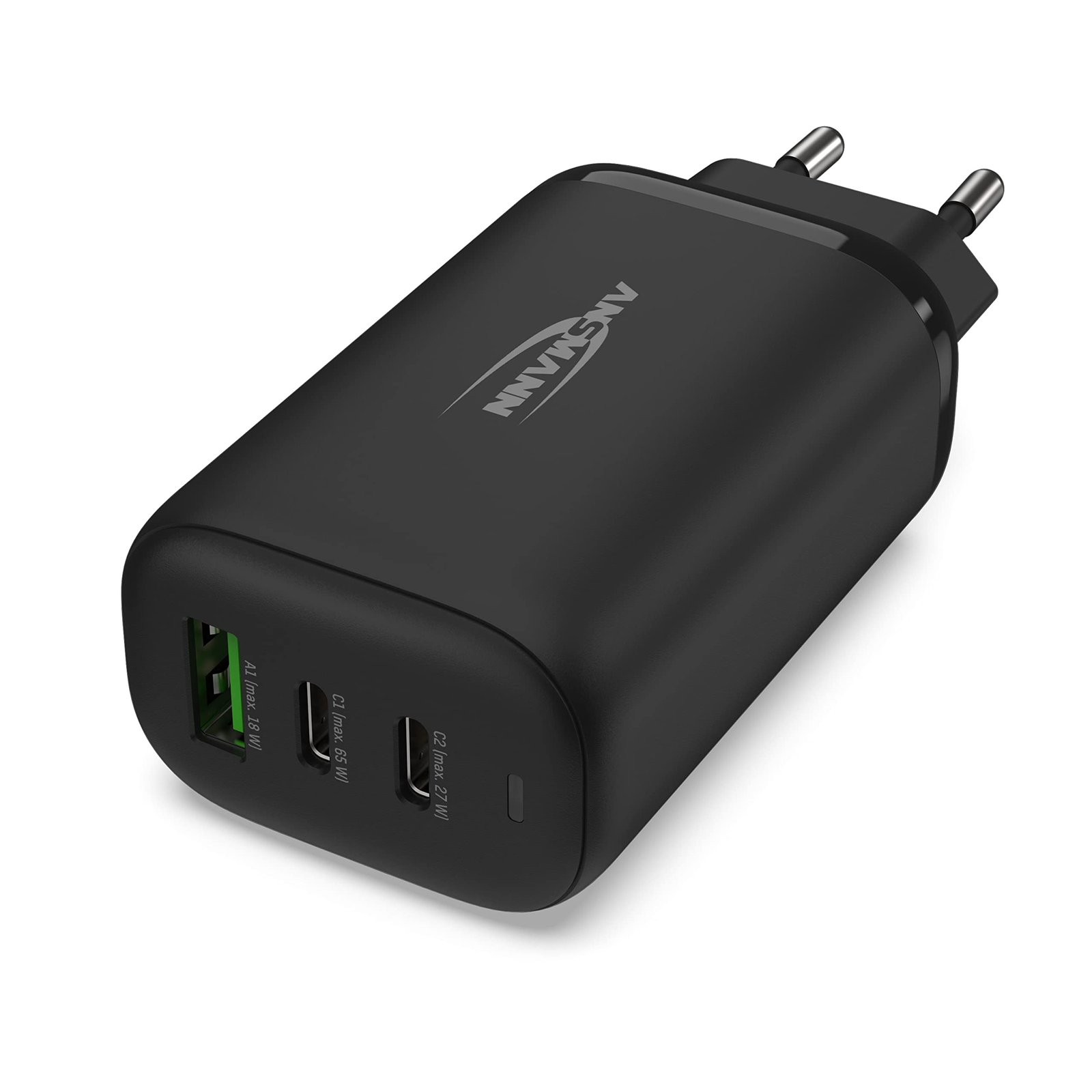 HC365PD GAN DREIFACH USB-LADER, MAX. 65W / 3,25A, 2X USB-C, 1X USB-A.HC365PD GAN trigubas USB įkroviklis, maks. 65W / 3,25A, 2X USB-C, 1X USB-A Kompiuterių, planšečių, žaidimo konsolių, echolotų (iPad, Tab) dalys Wi-Fi adapteriai