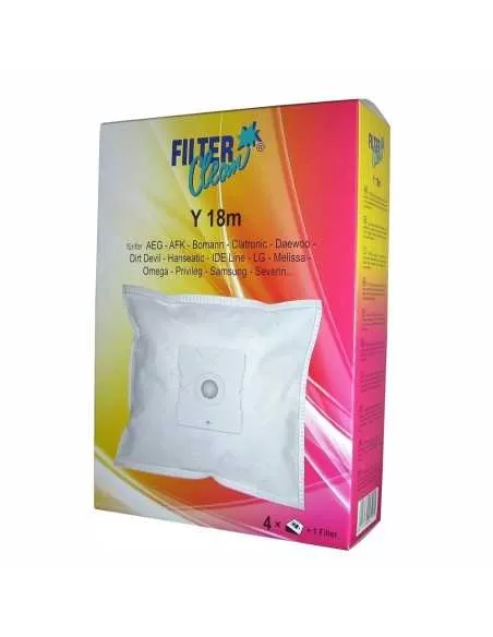 Dulkių siurblio SAMSUNG, ELECTROLUX / AEG dulkių maišeliai 4 vnt.Y18M NON WOVEN PAPER DUST BAGS X4 Dulkių siurblių šepečiai, žarnos filtrai,maišeliai,laikikliai antgaliai ratukai,teleskopiniai vamzdžiai ir kt