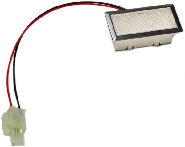 Gartraukio FALMEC led lempa.LED SPOT RECTANGULAR 1W 12V 3200K CORN. INOX