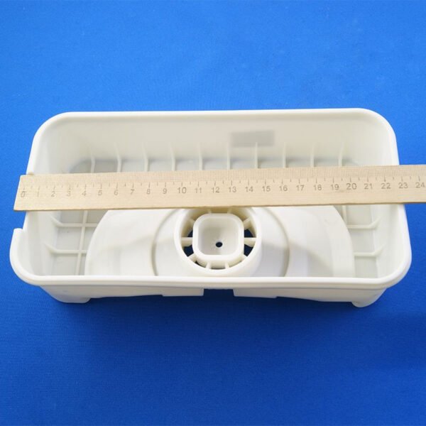 Šaldytuvo SAMSUNG variklio gaubtas. ASSY TRAY DRAIN WATER:S-AM,T0.5,BLACK,SC - Image 2