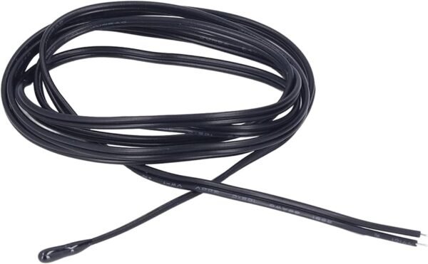 Elektroninio reguliatoriaus, termodaviklis NTC 6x15mm, L=1,5m, IP67, nuo -50 iki +120°C