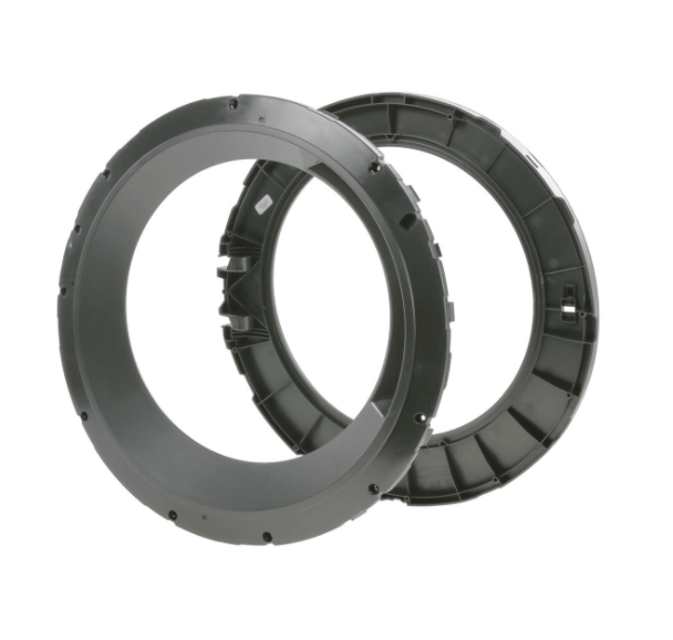 The front part of the frame of the BOSCH/SIEMENS washing machine Skalbimo mašinų įkrovos durelės rėmeliai ir stiklai