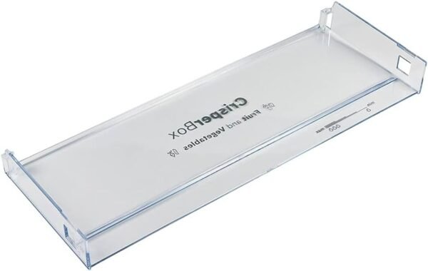 Šaldytuvo BOSCH, SIEMENS daržovių stalčiaus priekinė sienelė,450 x 165 mm,orig. - Image 4