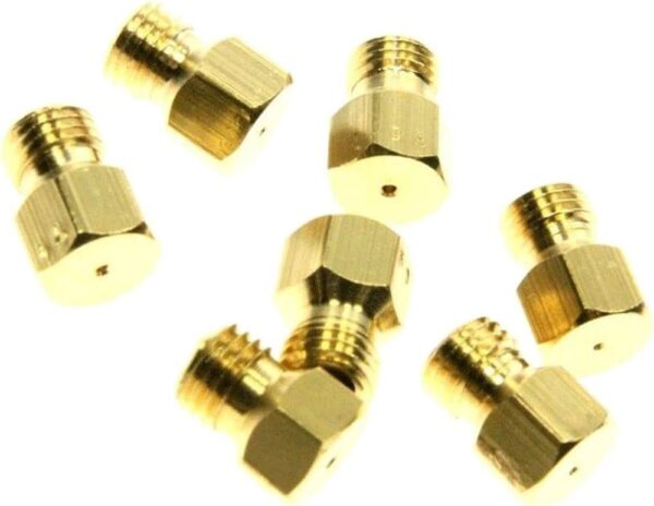 Dujinės viryklės ELECTROLUX / AEG žikliorių komplektas propano, butano dujoms. NOZZLE SET,LPG,G30-G31