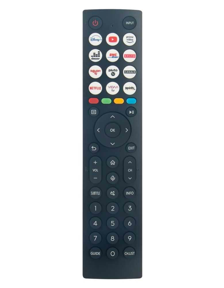Televizoriaus HISENSE pultelis Televizorių , vartų oro valdymo pulteliai ir kt dalys