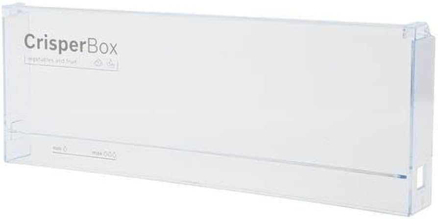 Šaldytuvo BOSCH,SIEMENS daržovių stalčiaus priekinė sienelė, 451x163mm,orig. Šaldytuvo BOSCH,SIEMENS daržovių stalčiaus priekinė sienelė, 451x163mm,orig. Buitinių šaldytuvų laikikliai, stalčiai, lentynos ir kitos plastmasinės detalės