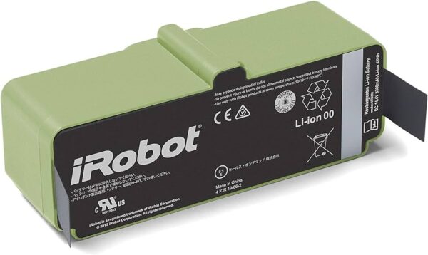 Dulkių siurblio 4462425 IROBOT akumuliatorius.14,4V-5200MAH LI-ION VACUUM CLEANER BATTERY ALTERNATIVE FOR IROBOT