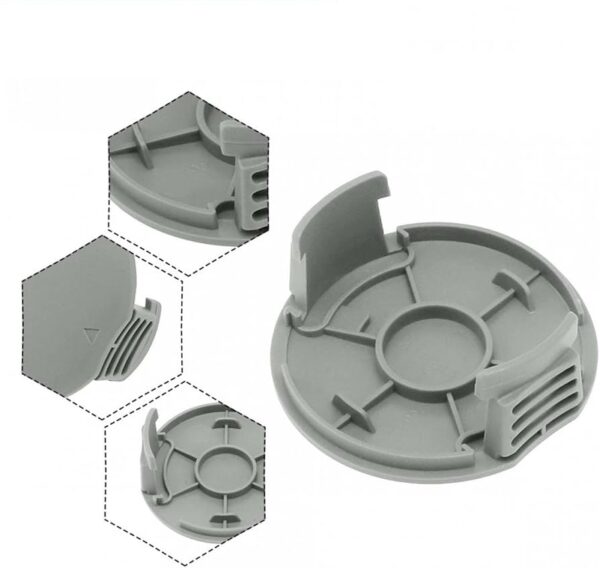Trimerio BOSCH dangtelis,diametras 82mm, raudona - Image 3