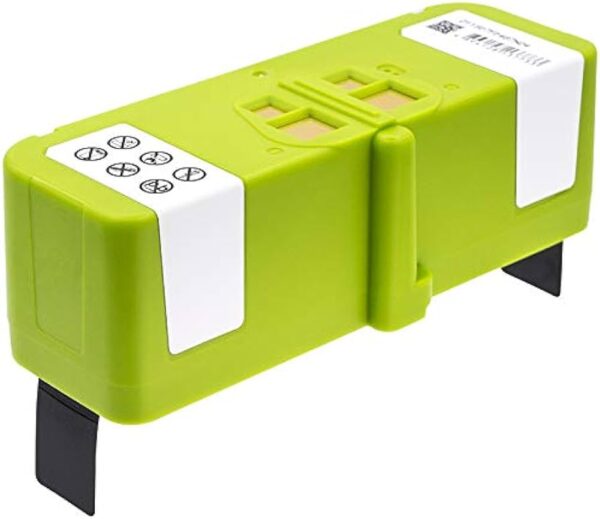 Dulkių siurblio 4462425 IROBOT akumuliatorius.14,4V-5200MAH LI-ION VACUUM CLEANER BATTERY ALTERNATIVE FOR IROBOT - Image 2