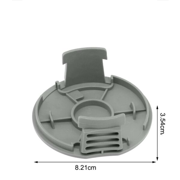 Trimerio BOSCH dangtelis,diametras 82mm, raudona - Image 5
