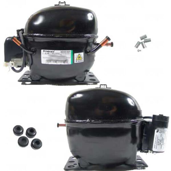Kompresorius EMBRACO NEK6160Y, R600,  prie -15°C - 291W, prie 5°C - 464W