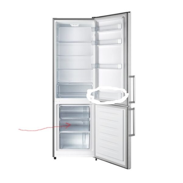Šaldytuvo HISENSE/GORENJE,AMICA viršutinis,vidurinis šaldiklio zonos stalčius,385X376X160 mm,orig. - Image 3