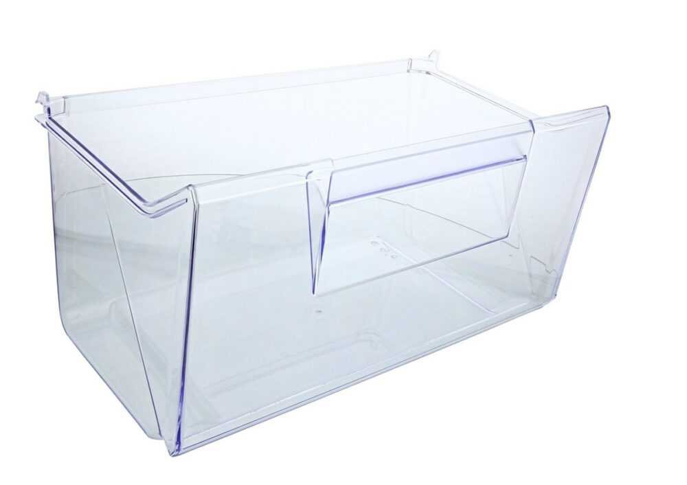 Šaldytuvo ELECTROLUX / AEG,ZANUSSI apatinis šaldiklio stalčius,395х220х215 мм.orig. Buitinių šaldytuvų laikikliai, stalčiai, lentynos ir kitos plastmasinės detalės